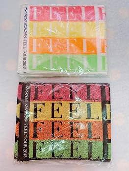 安室奈美恵　パンフレット　タオル 安室奈美恵 エミーナ タオル 4枚セット 数量限定 セブンイレブン